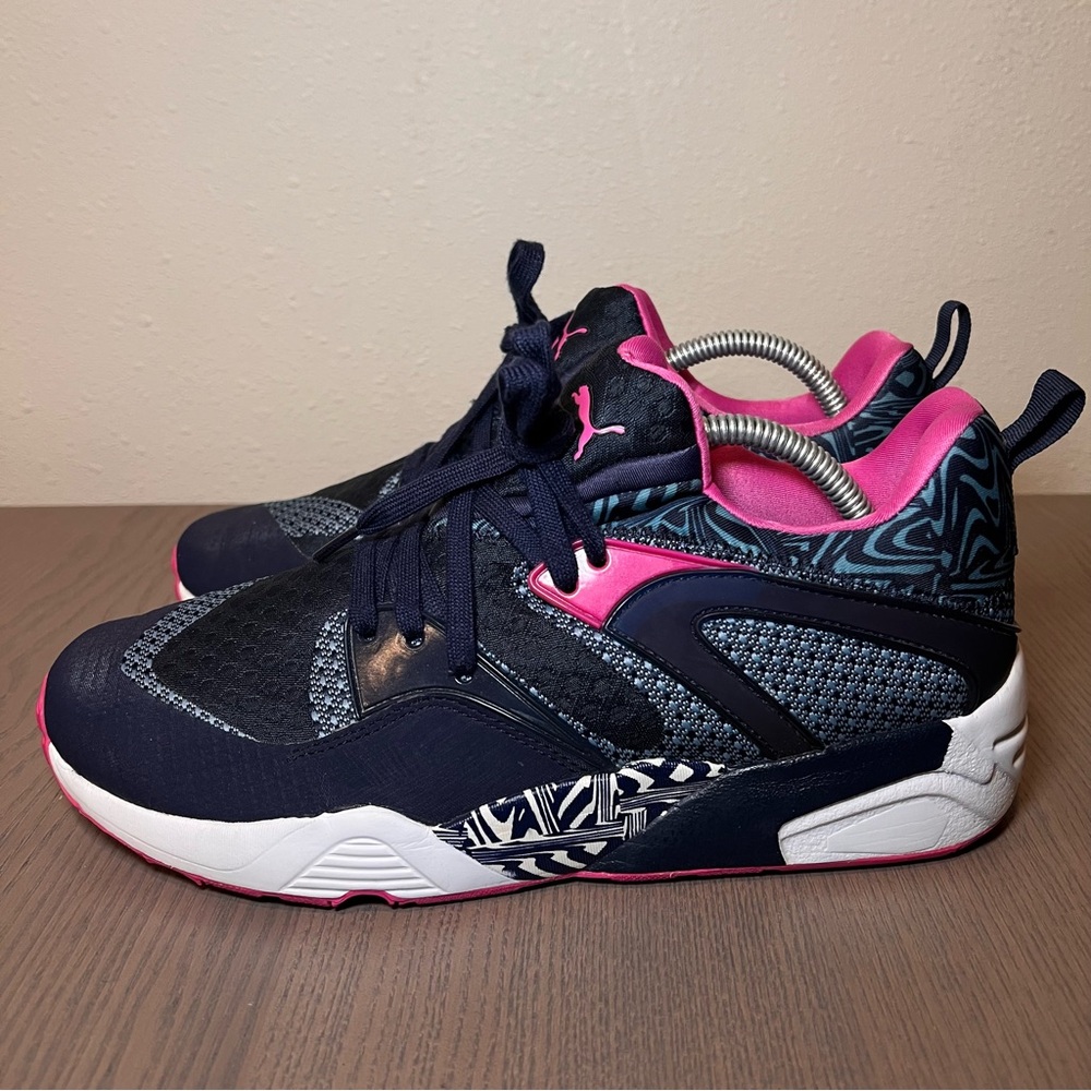 SIZE 9.5 MENS PUMA BLAZE OF GLORY WOVEN SNEAKERS - Picture 2 of 6